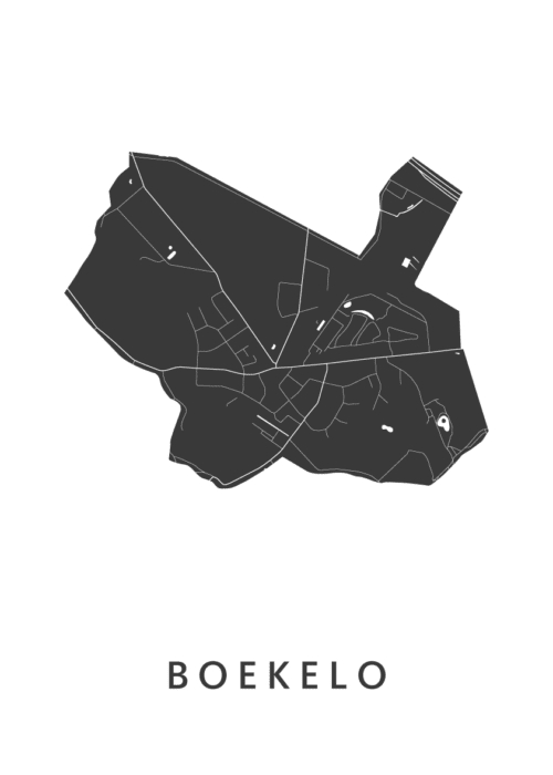 Boekelo Stadskaart Poster Kopen
