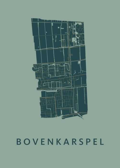 Bovenkarspel Amazon Stadskaart Poster Kopen