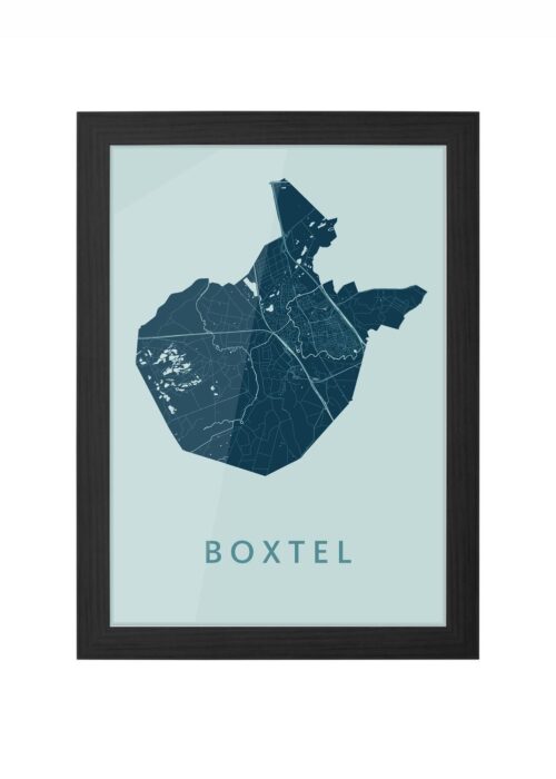 Boxtel Mint Ingelijst in Zwart lijst Kopen | Kunst in Kaart