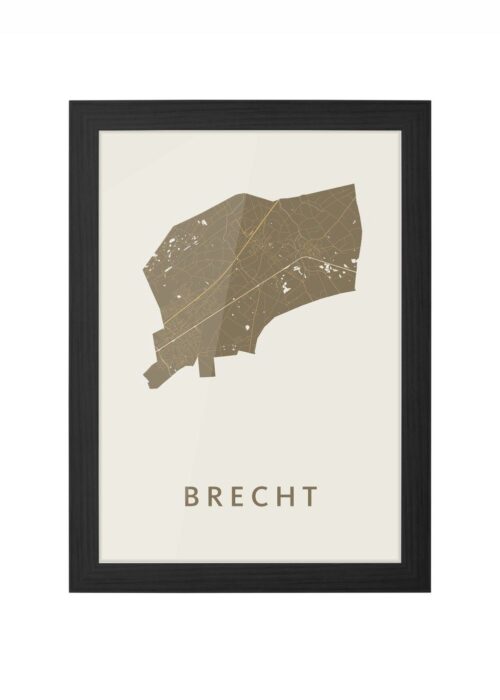 Brecht Gold Ingelijst in Zwart lijst Kopen | Kunst in Kaart