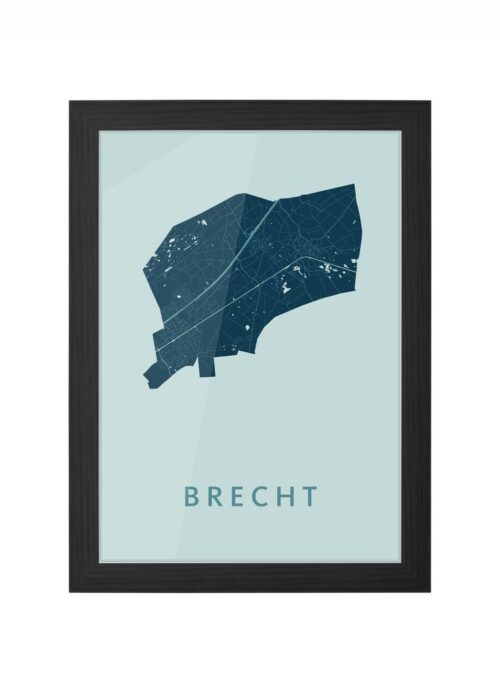 Brecht Mint Ingelijst in Zwart lijst Kopen | Kunst in Kaart