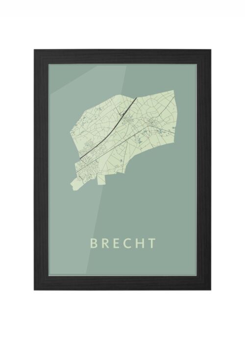 Brecht Olive Ingelijst in Zwart lijst Kopen | Kunst in Kaart