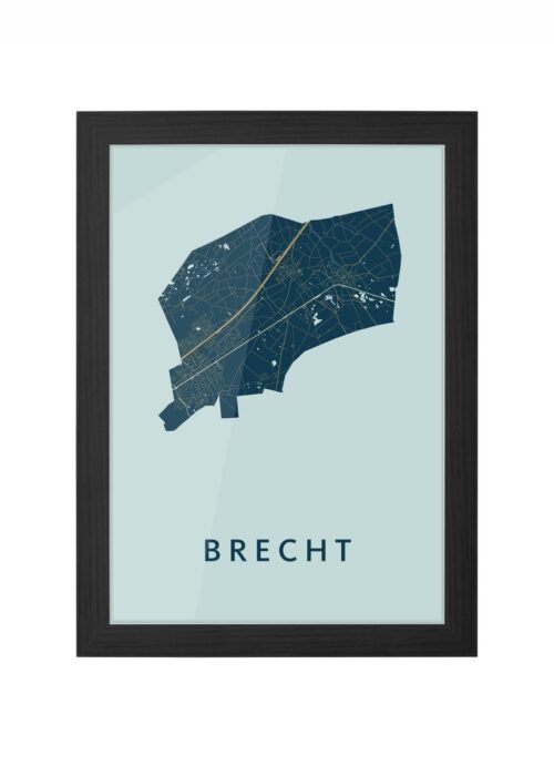 Brecht Prussian Ingelijst in Zwart lijst Kopen | Kunst in Kaart