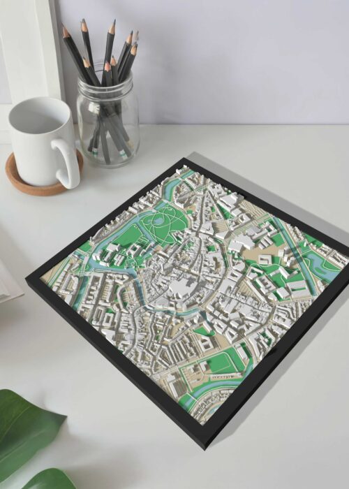 3D Stadskaart - Breda bioplastic