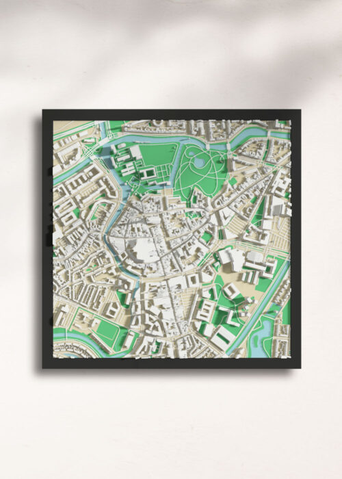 3D Stadskaart - Breda bioplastic