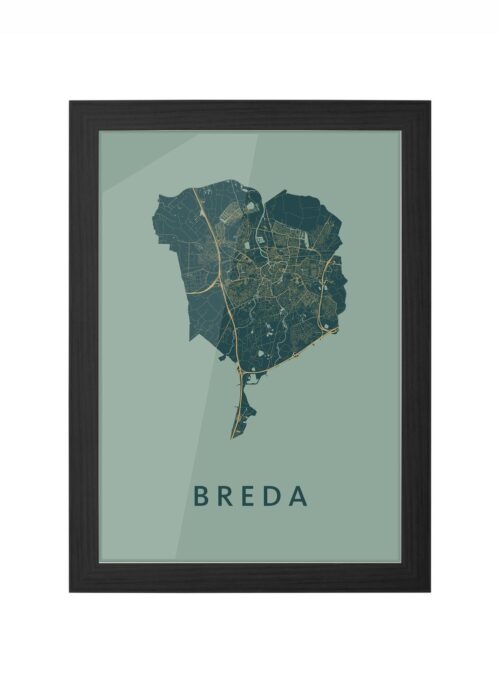 Breda Amazon Ingelijst in Zwart lijst Kopen | Kunst in Kaart