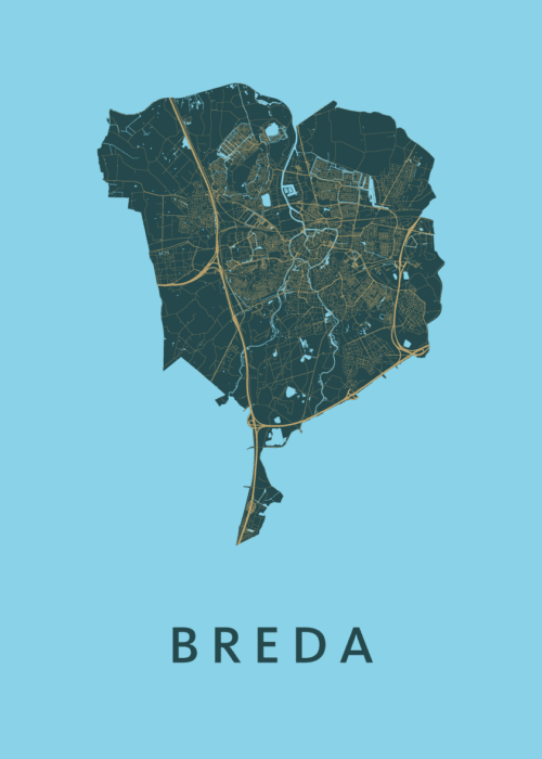 Breda - Azure poster Breda