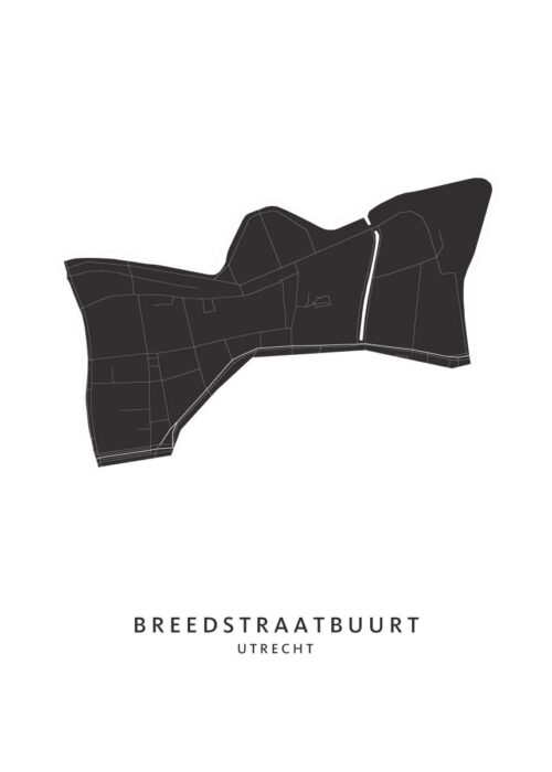 Breedstraatbuurt Wijkkaart Utrecht