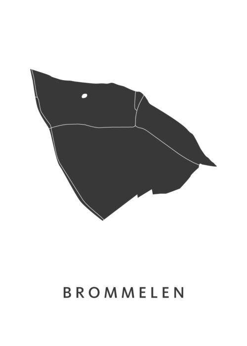 Brommelen Kaart Poster