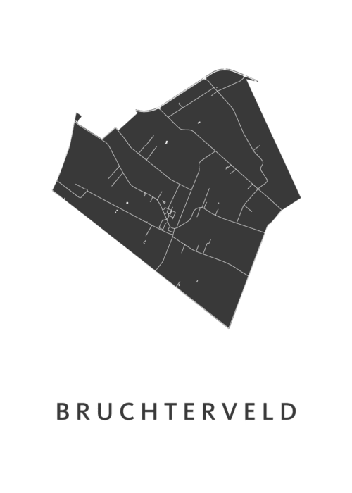 Bruchterveld Stadskaart Poster Kopen