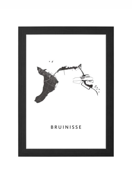 Bruinisse Ingelijst in Zwart lijst Kopen | Kunst in Kaart