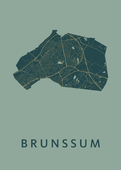 Brunssum Amazon Stadskaart Poster Kopen