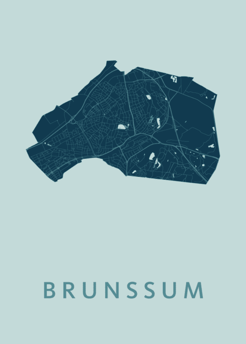 Brunssum Mint Stadskaart Poster Kopen