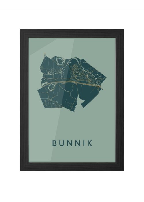 Bunnik Amazon Ingelijst in Zwart lijst Kopen | Kunst in Kaart
