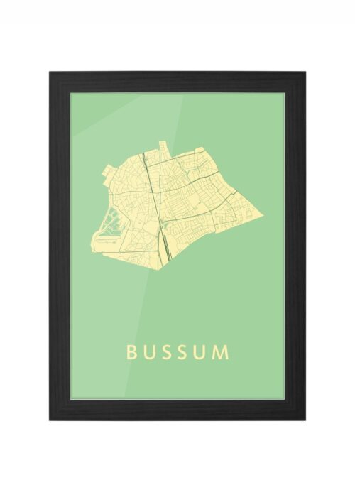 Bussum Spring Ingelijst in Zwart lijst Kopen | Kunst in Kaart