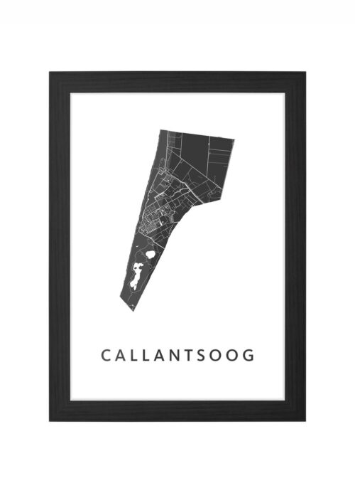 Callantsoog Ingelijst in Zwart lijst Kopen | Kunst in Kaart