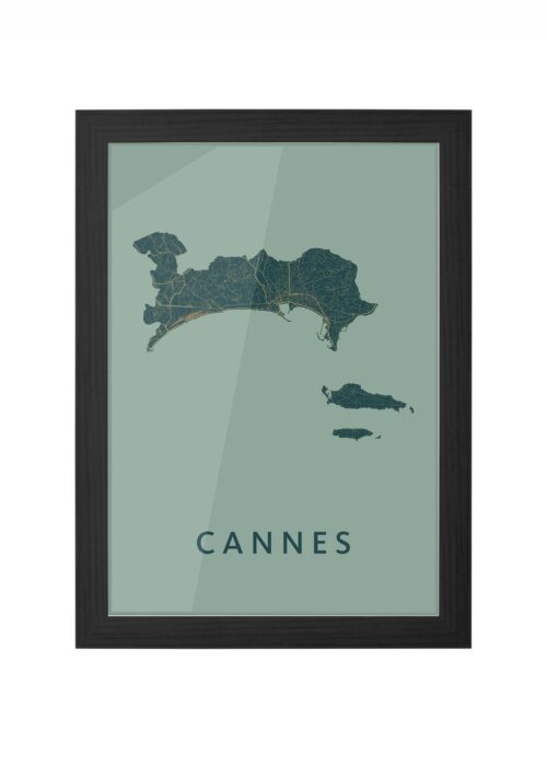 Cannes Amazon Ingelijst in Zwart lijst Kopen | Kunst in Kaart