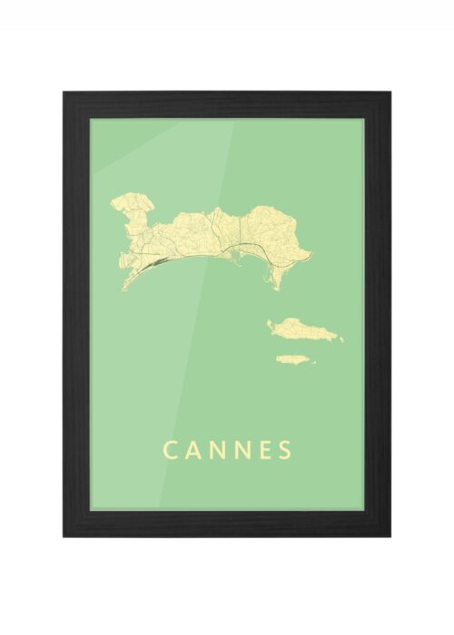 Cannes Spring Ingelijst in Zwart lijst Kopen | Kunst in Kaart