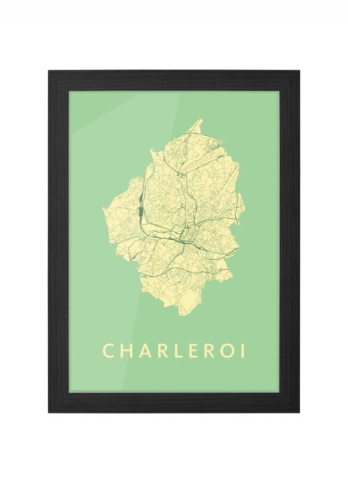 Charleroi Spring Ingelijst in Zwart lijst Kopen | Kunst in Kaart