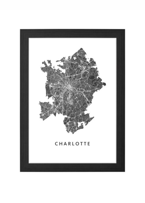 Charlotte Ingelijst in Zwart lijst Kopen | Kunst in Kaart