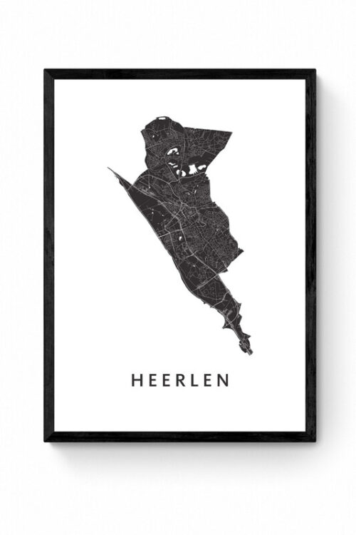 Heerlen Stadskaart posters | Kunst in Kaart