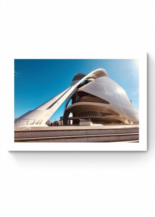 Ciutat de les Arts i les Ciències II - Valencia Stadsfotografie - Poster