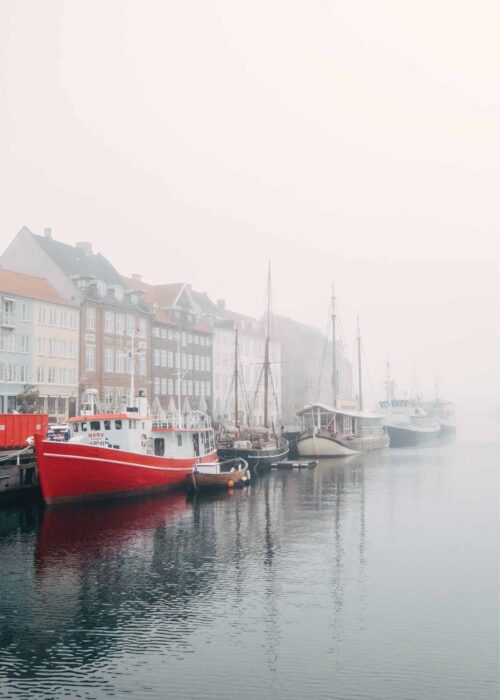Kopenhagen - Nyhavn — Fotografie Poster