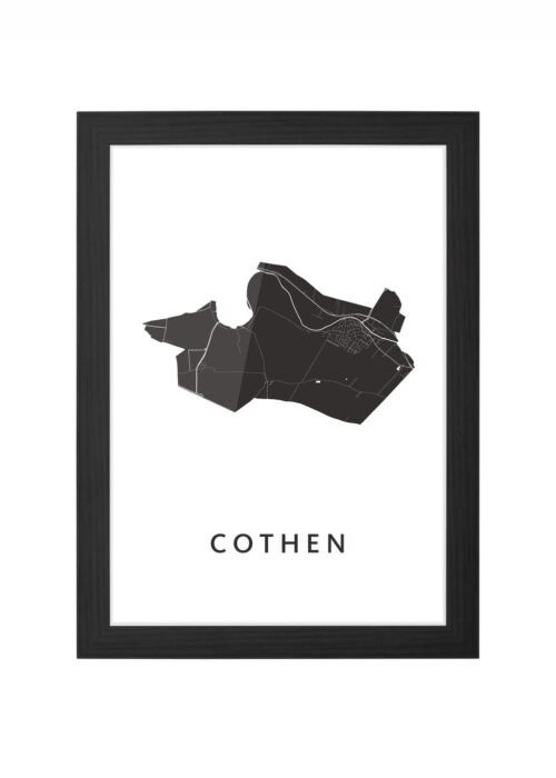 Cothen Ingelijst in Zwart lijst Kopen | Kunst in Kaart