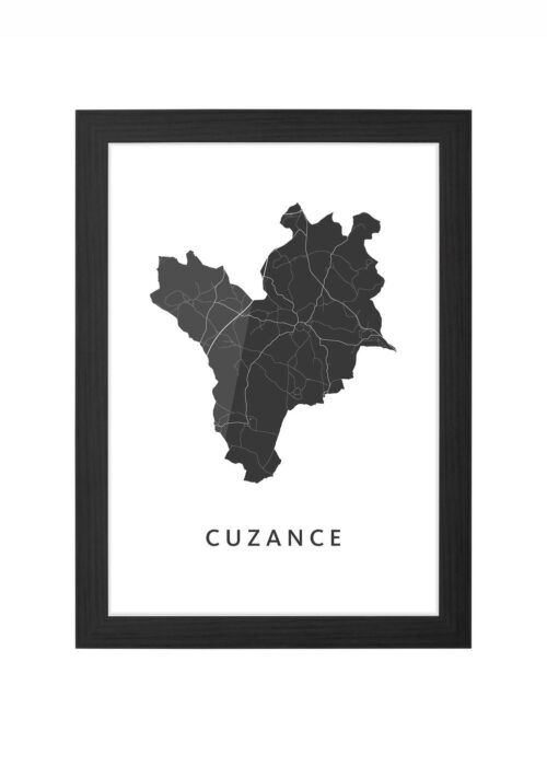 Cuzance Ingelijst in Zwart lijst Kopen | Kunst in Kaart