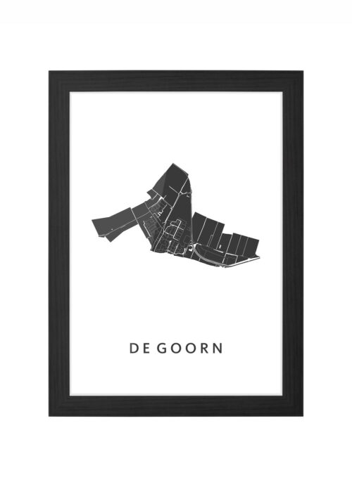 De Goorn Ingelijst in Zwart lijst Kopen | Kunst in Kaart