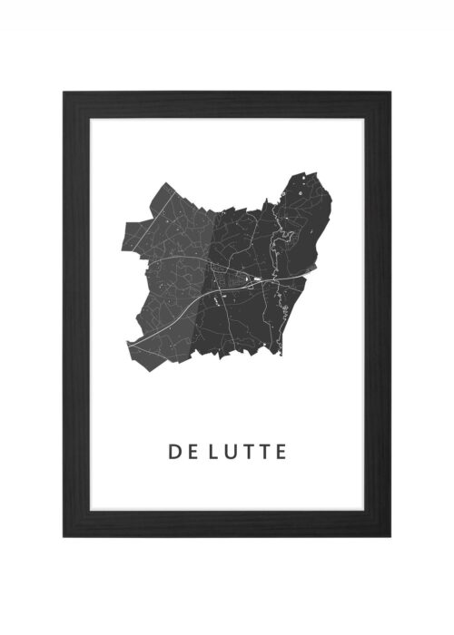 De Lutte Ingelijst in Zwart lijst Kopen | Kunst in Kaart