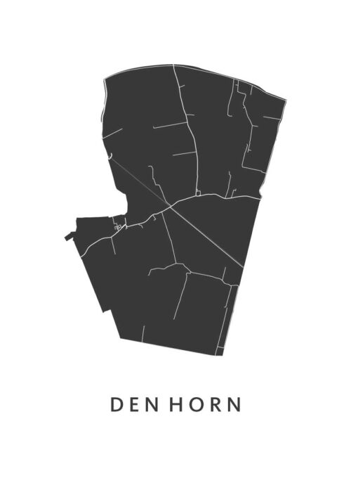 Den Horn Stadskaart Poster Kopen