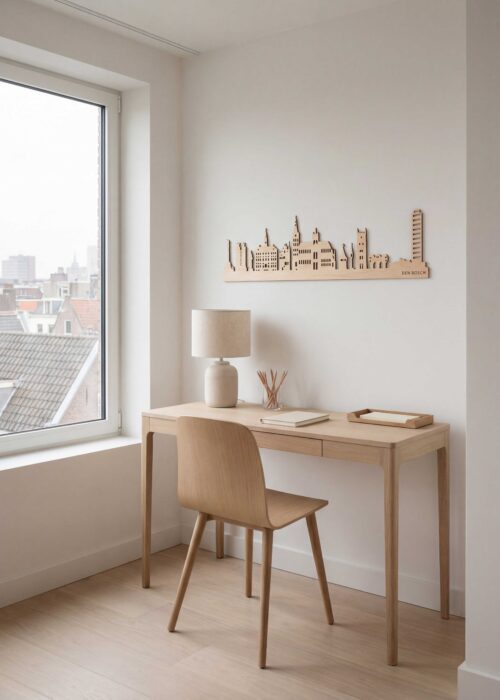Houten Skyline van Den Bosch