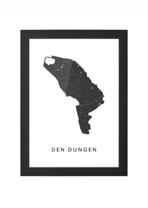 Den Dungen Ingelijst in Zwart lijst Kopen | Kunst in Kaart