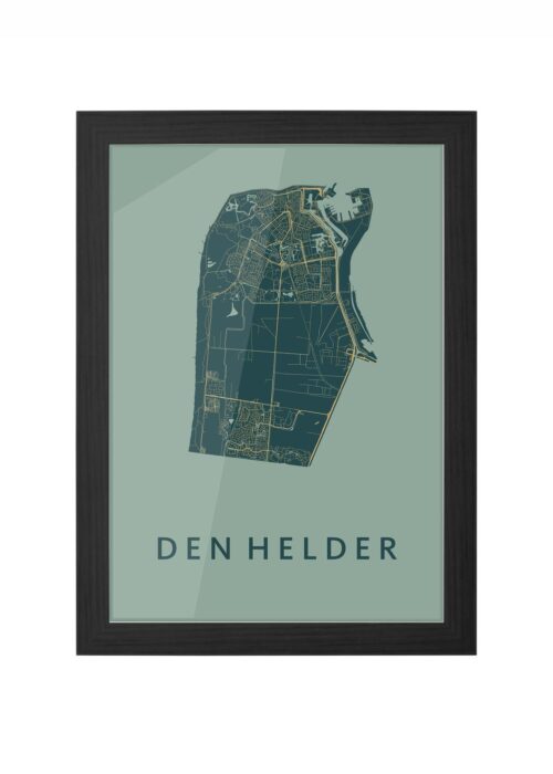 Den Helder Amazon Ingelijst in Zwart lijst Kopen | Kunst in Kaart
