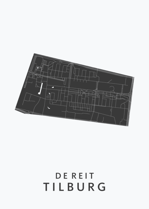 De Reit Wijkkaart Tilburg