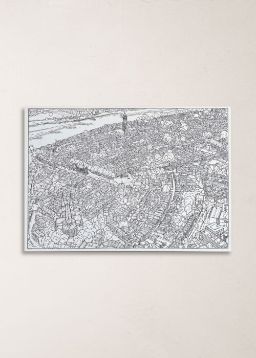 Zeefdruk Deventer — Zeefdruk Poster