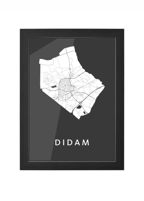 Didam Black Ingelijst in Zwart lijst Kopen | Kunst in Kaart