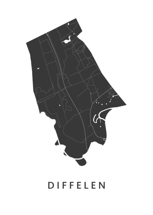 Diffelen Stadskaart