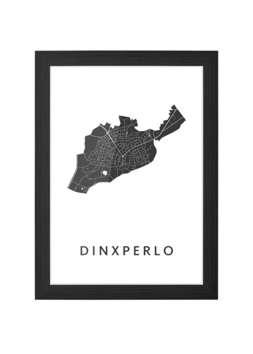 Dinxperlo Ingelijst in Zwart lijst Kopen | Kunst in Kaart