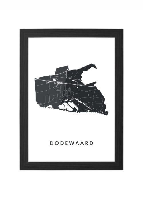 Dodewaard Ingelijst in Zwart lijst Kopen | Kunst in Kaart