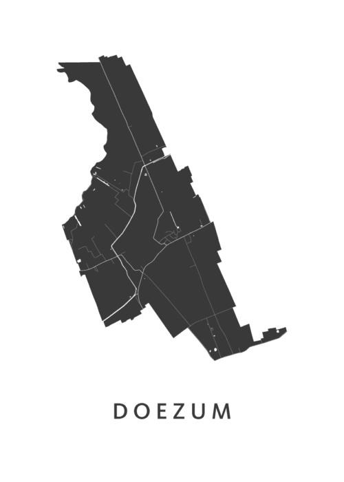 Doezum Stadskaart