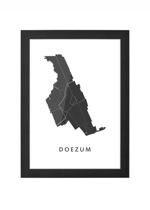 Doezum Ingelijst in Zwart lijst Kopen | Kunst in Kaart