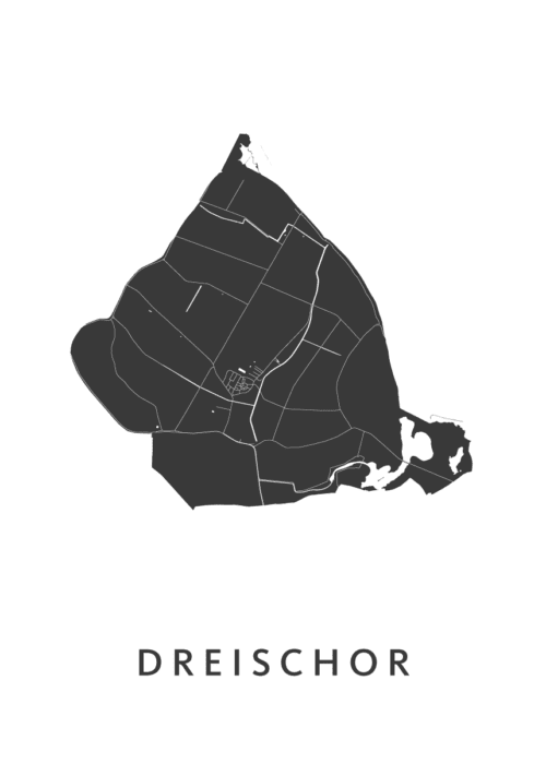 Dreischor Stadskaart