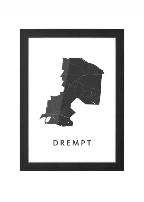 Drempt Ingelijst in Zwart lijst Kopen | Kunst in Kaart