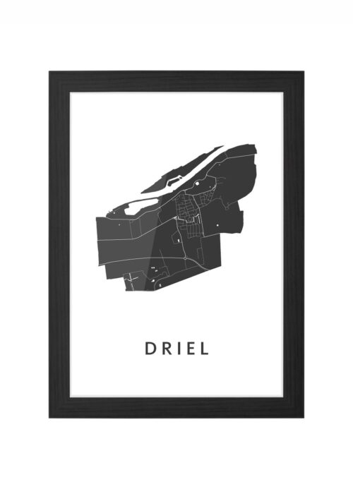 Driel Ingelijst in Zwart lijst Kopen | Kunst in Kaart