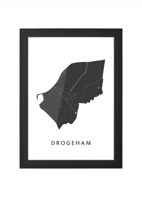 Drogeham Ingelijst in Zwart lijst Kopen | Kunst in Kaart