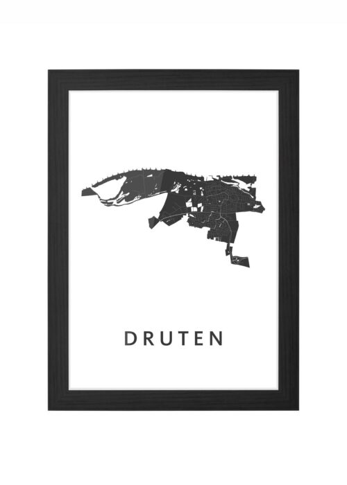 Druten Ingelijst in Zwart lijst Kopen | Kunst in Kaart
