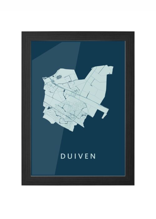 Duiven Feldgrau Ingelijst in Zwart lijst Kopen | Kunst in Kaart