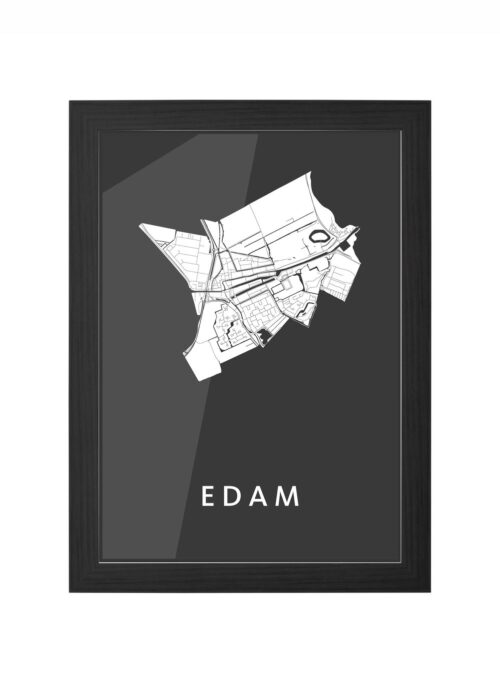 Edam Black Ingelijst in Zwart lijst Kopen | Kunst in Kaart